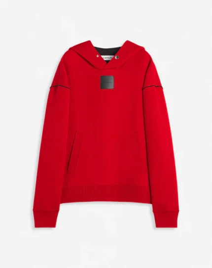 Baggy wool hoodie