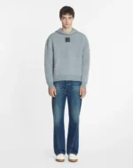 Baggy wool hoodie