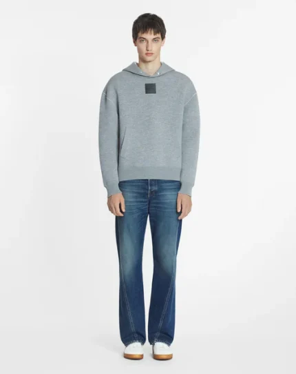 Baggy wool hoodie