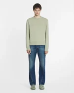 Debossed lanvin sweatshirt