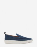 Men’s Cruiser suede moccasins Navy Blue