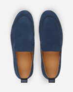 Men’s Cruiser suede moccasins Navy Blue