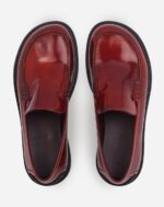 Spinto loafers in smooth leather Dark Brown/Black