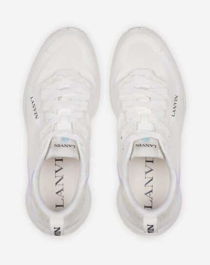 Men’s L-i mesh sneakers White/White