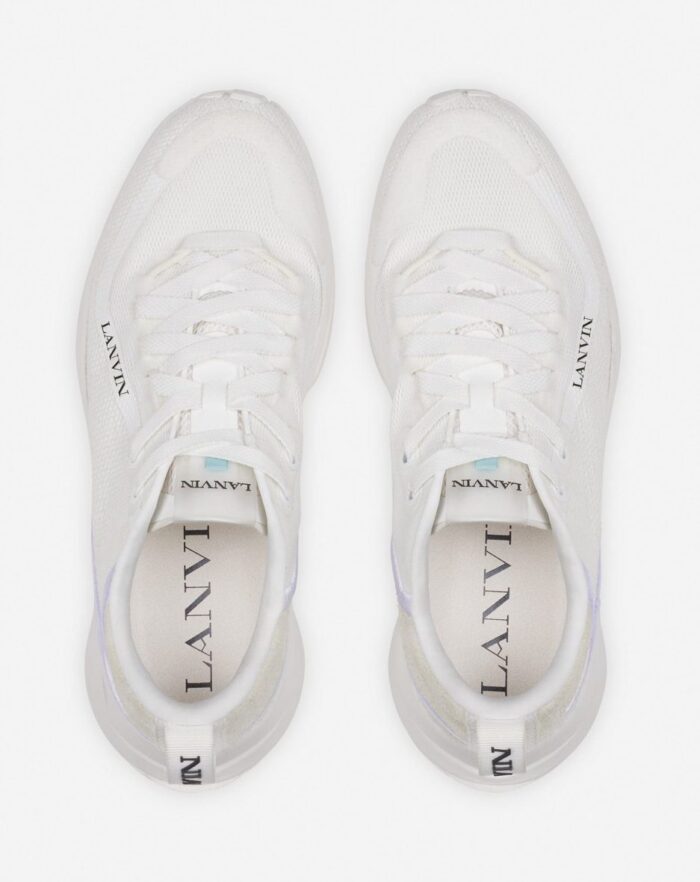 Men’s L-i mesh sneakers White/White