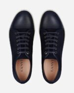 Dbb1 leather and suede sneakers Navy Blue