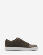 Dbb1 leather and suede sneakers Khaki/White