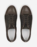 Dbb1 leather and suede sneakers Khaki/White