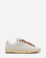Men’s Suede curb lite sneakers WHITE