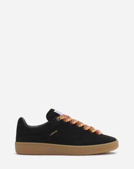 Men’s Suede curb lite sneakers BLACK