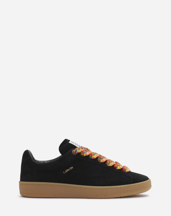 Men’s Suede curb lite sneakers BLACK