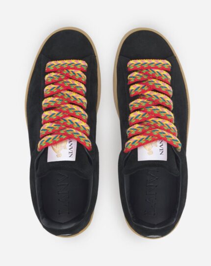 Men’s Suede curb lite sneakers BLACK