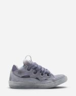 Men’s Curb leather sneakers Light Grey