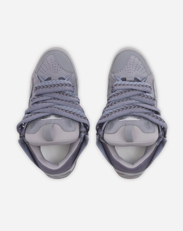 Men’s Curb leather sneakers Light Grey