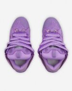 Men’s Curb leather sneakers Lilac