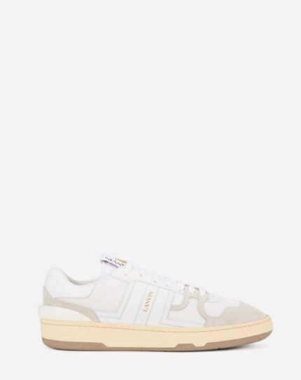 Clay mesh sneakers White