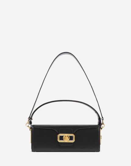 Women’s Medium pencil leather bag Black