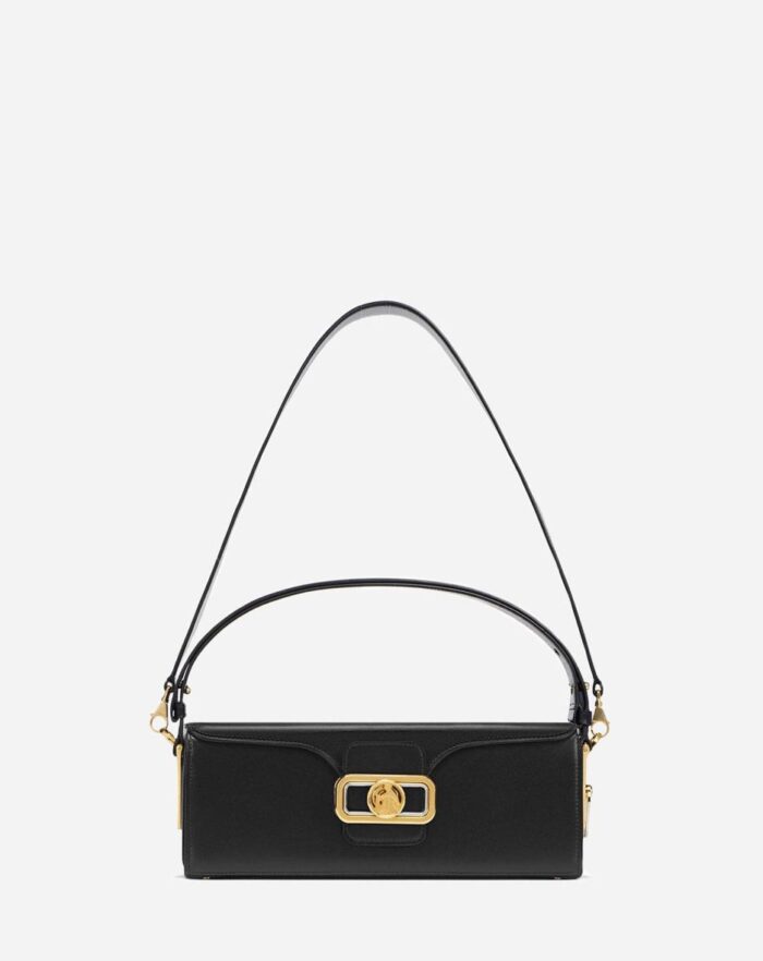 Women’s Medium pencil leather bag Black