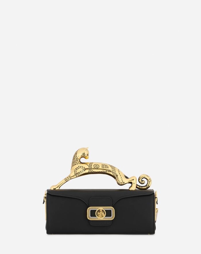 Women’s Pencil cat bag in box calf BLACK