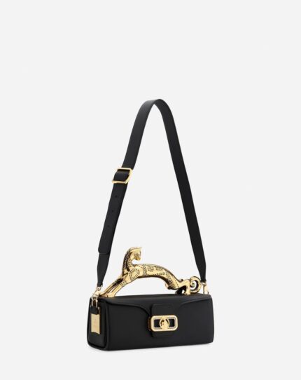 Women’s Pencil cat bag in box calf BLACK