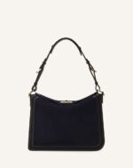 Women’s Asymmetrical suede compagnon bag Montana