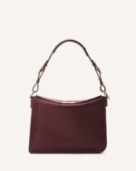 Women’s Asymmetrical leather compagnon bag Bacchus