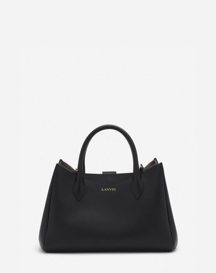 L’octave by lanvin leather day bag Black