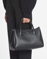 L’octave by lanvin leather day bag Black