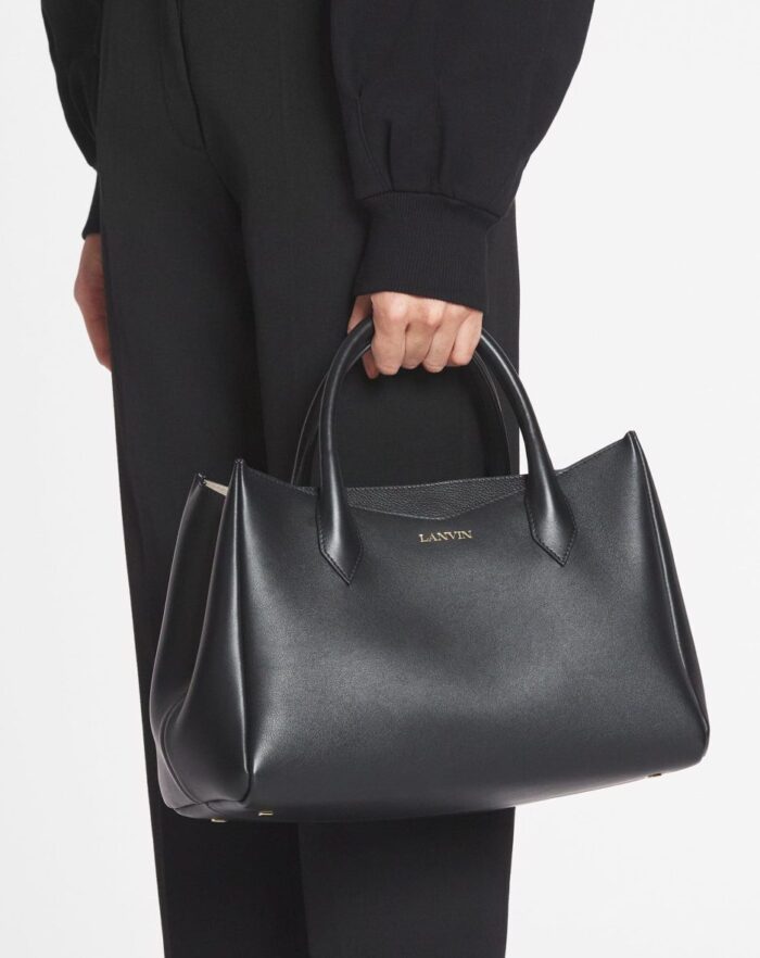 L’octave by lanvin leather day bag Black
