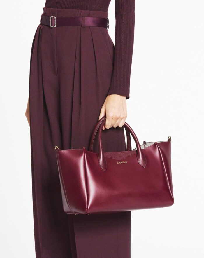 L’octave by lanvin leather day bag Turkish Red