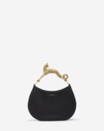 Women’s Hobo cat leather bag Black