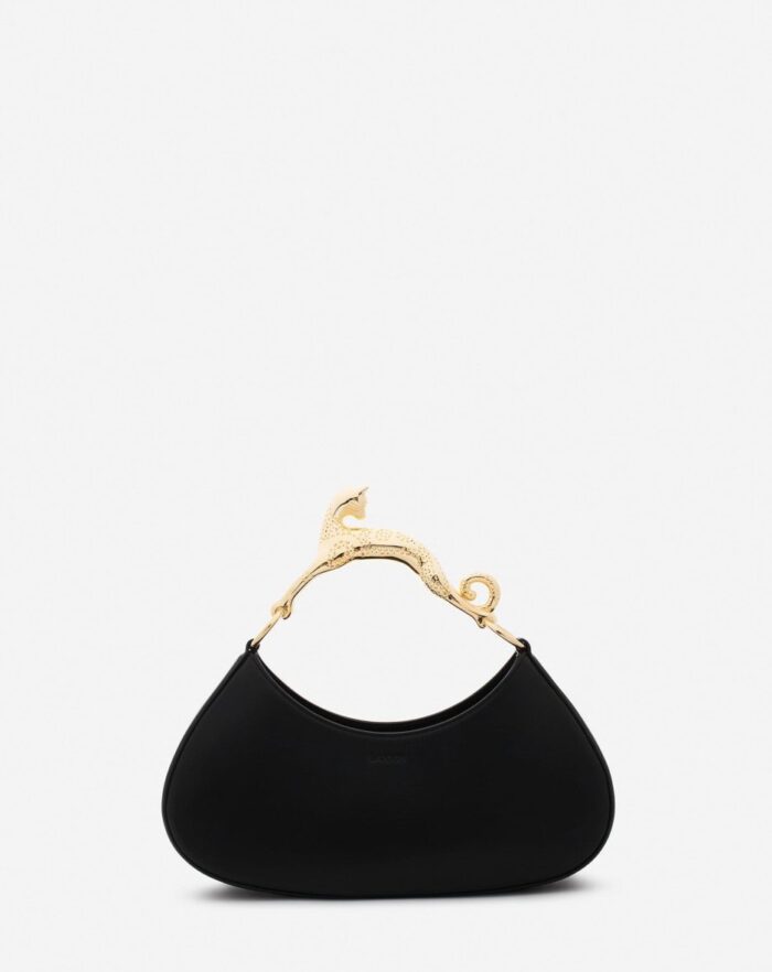 Women’s Hobo cat bolide leather bag Black