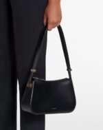 Women’s Concerto hobo leather bag Black