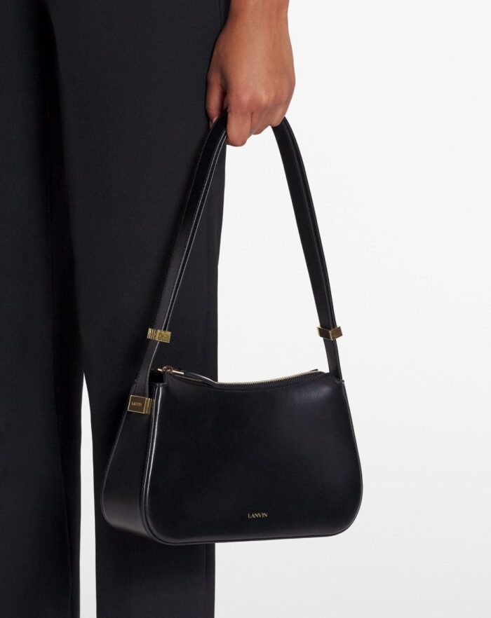 Women’s Concerto hobo leather bag Black