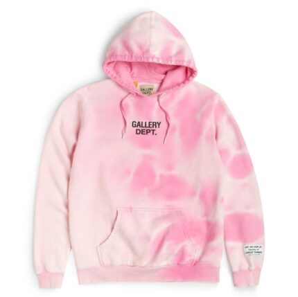 LANVIN SUNFADED CENTER LOGO HOODIE