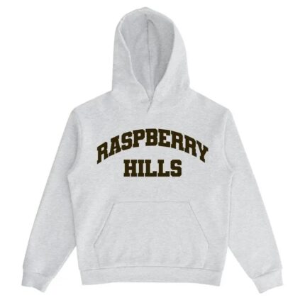 Raspberry Hills Grey Hoodie